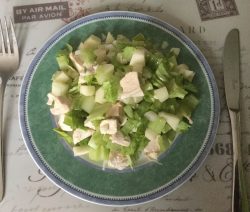 salade met kipfilet